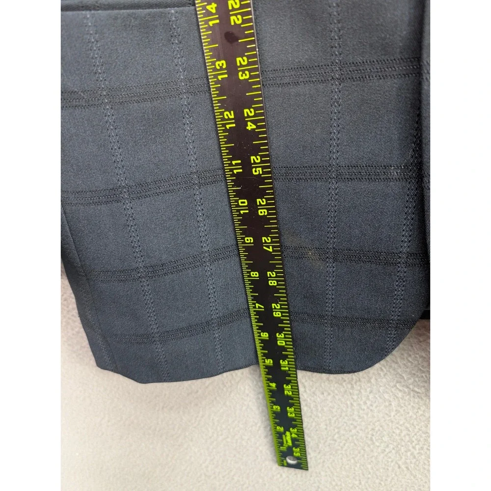 Zacchi Classico Italiana Men's 2pc Suit Grey Windowpane 38R Jacket 33 Pants
